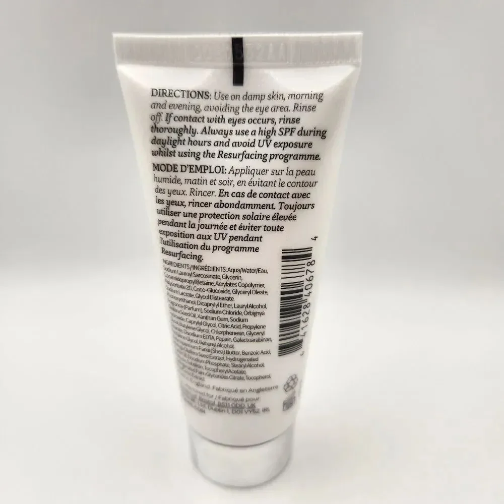 Elemis Dynamic Resurfacing Facial Wash TRAVEL SIZE Skin Refining Cleanser 1.0oz